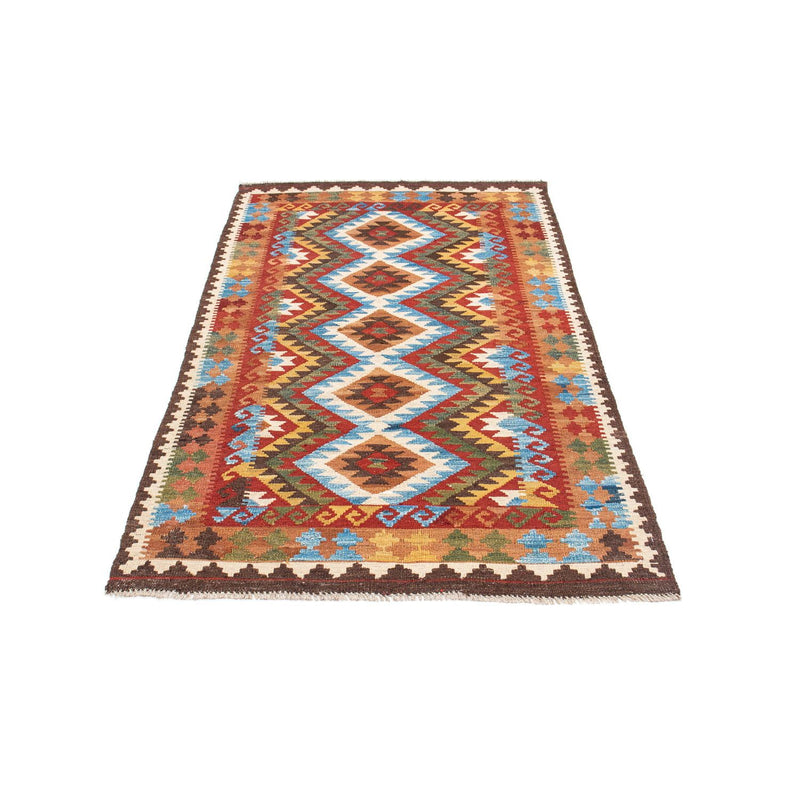 Kelim Carpet - orientalisk matta - 201 x 102 cm - flerfärgad