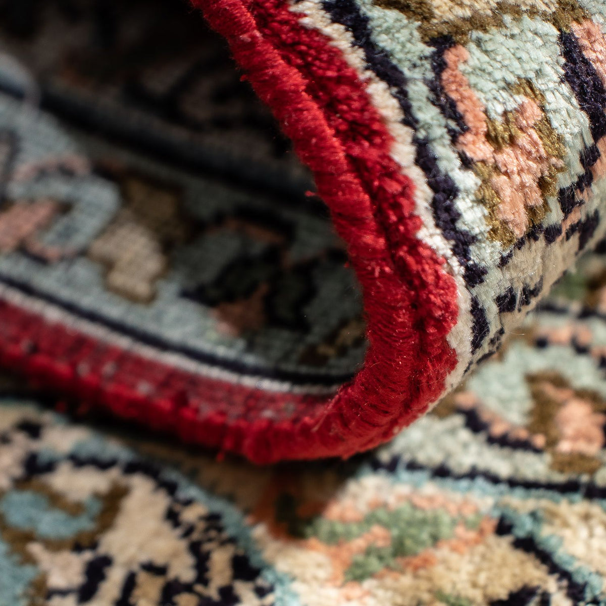 Persisk matta - Classic - 96 x 64 cm - mörkröd