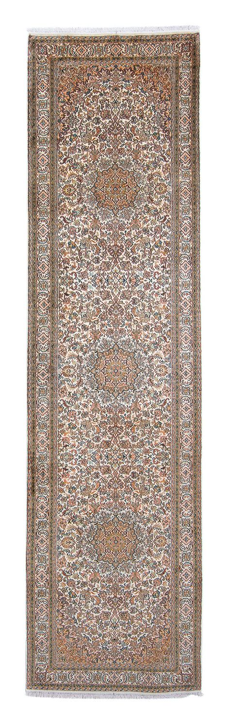 Runner Sidenmatta - Kashmir Silk - 316 x 81 cm - beige