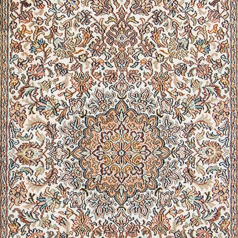 Runner Sidenmatta - Kashmir Silk - 316 x 81 cm - beige