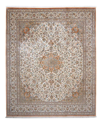 Sidenmatta - Kashmir Silk - 304 x 241 cm - beige