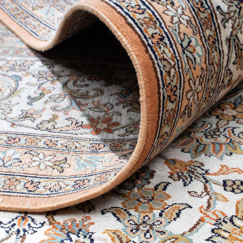 Sidenmatta - Kashmir Silk - 304 x 241 cm - beige
