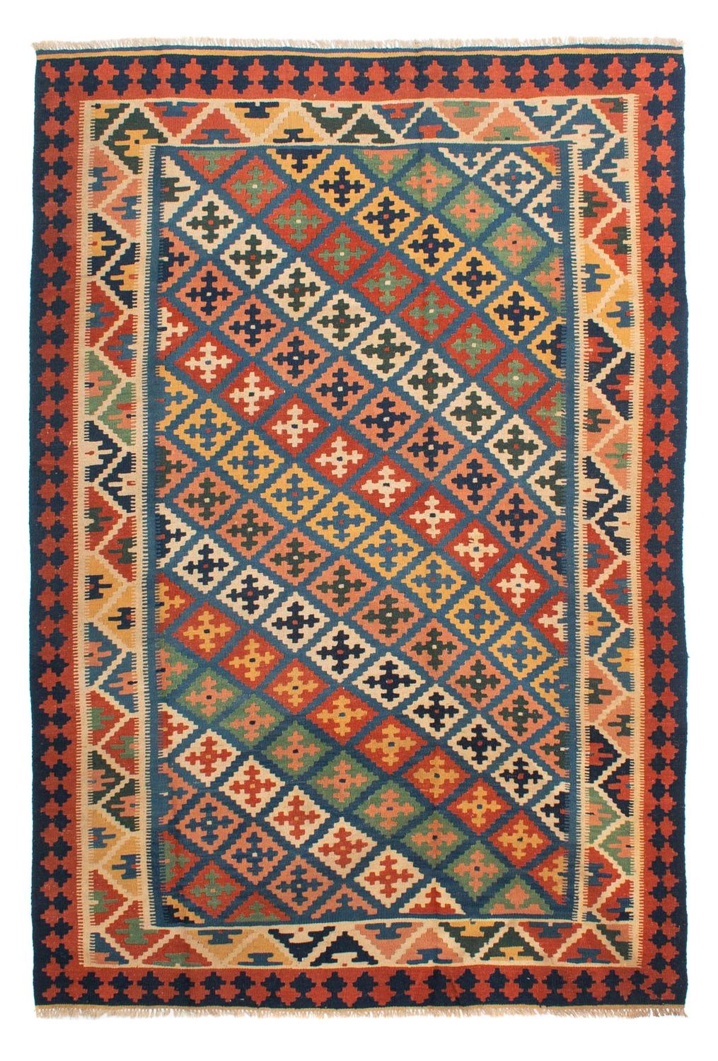 Kelim Carpet - orientalisk matta - 273 x 191 cm - flerfärgad