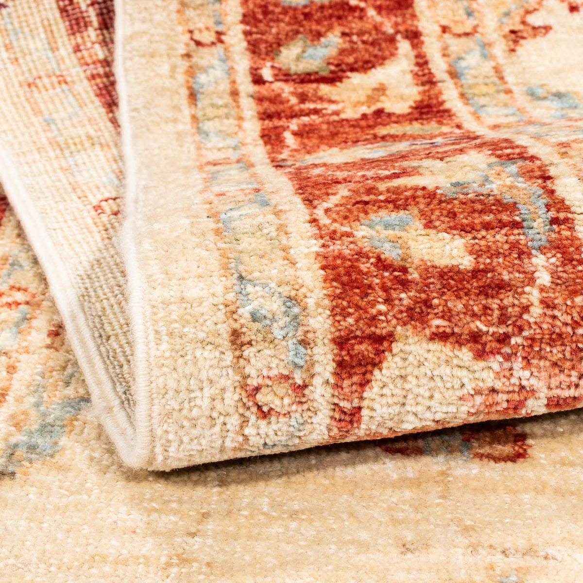 Runner Ziegler Carpet - 246 x 77 cm - beige