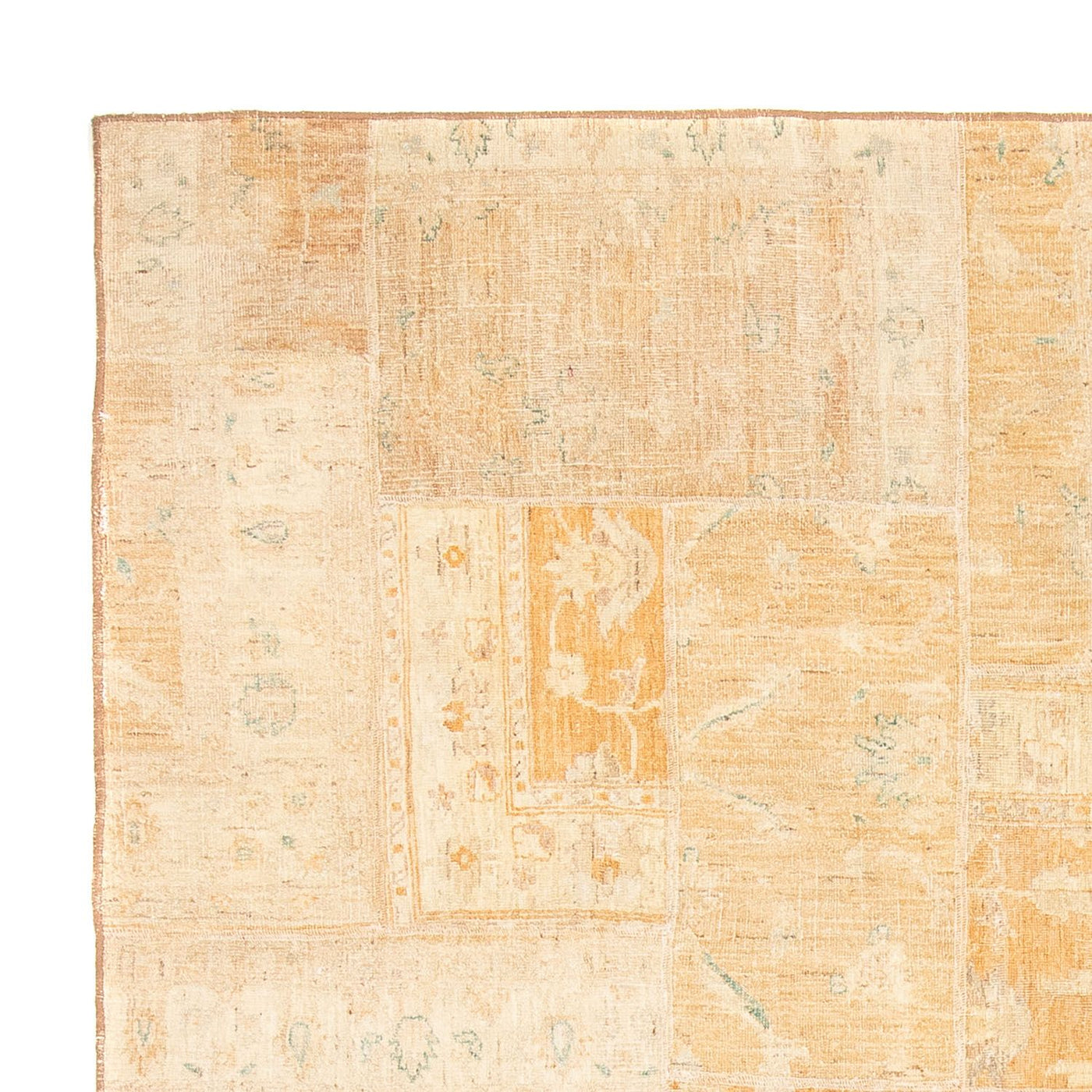 Patchwork-matta 281x208cm - Perserteppich Wollteppich