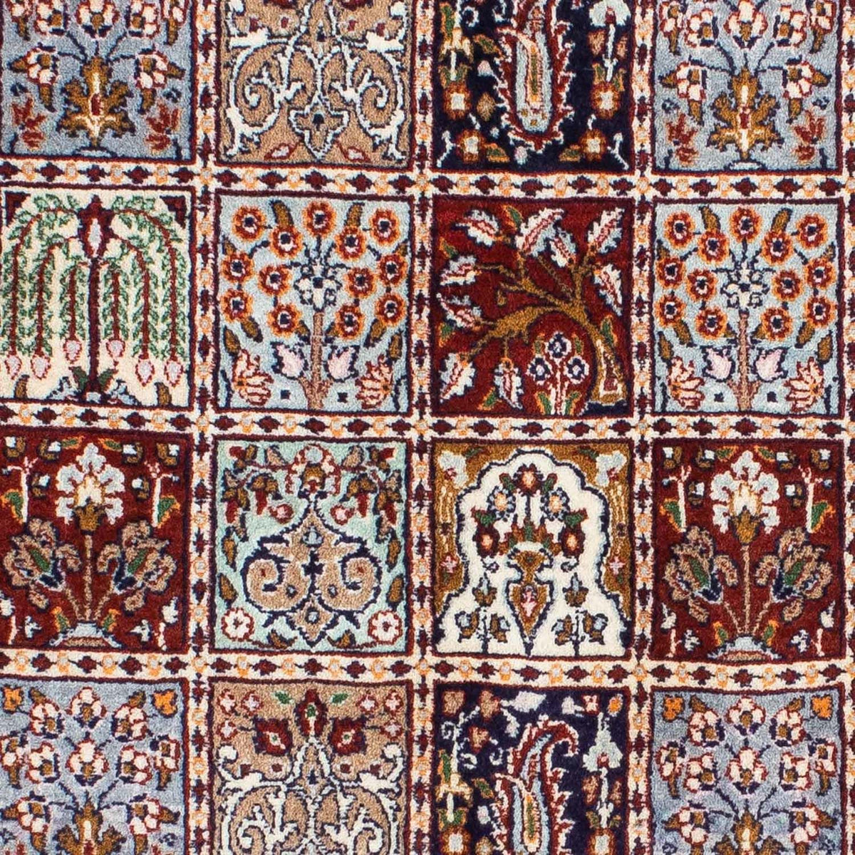 Persisk matta - Classic - 196 x 142 cm - mörkröd