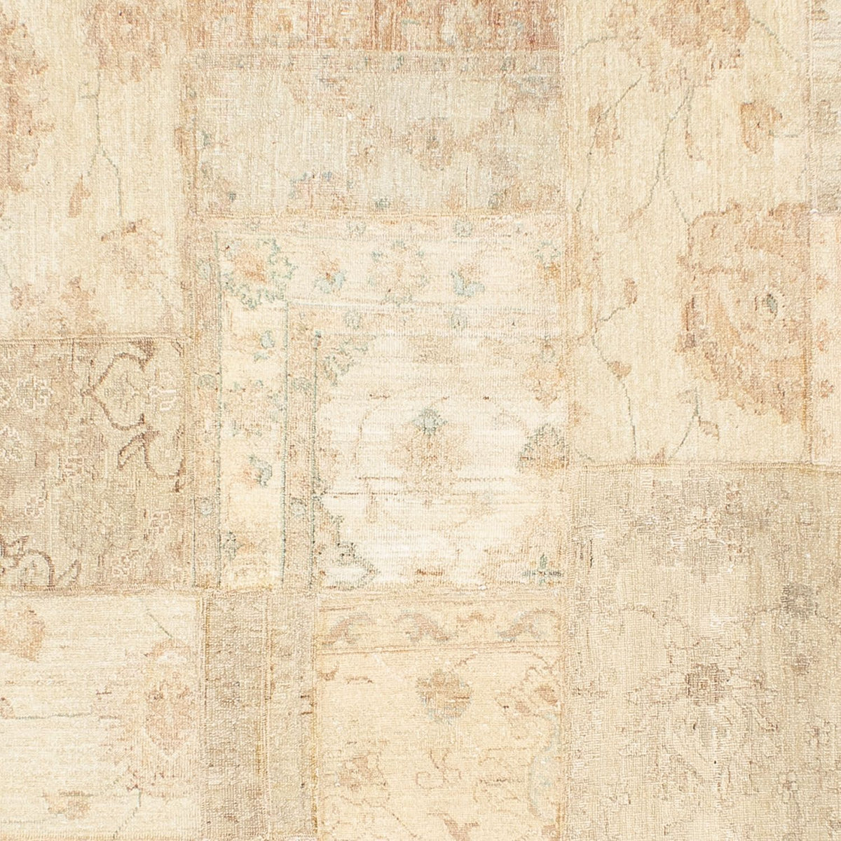 Patchwork-matta - 299 x 236 cm - flerfärgad