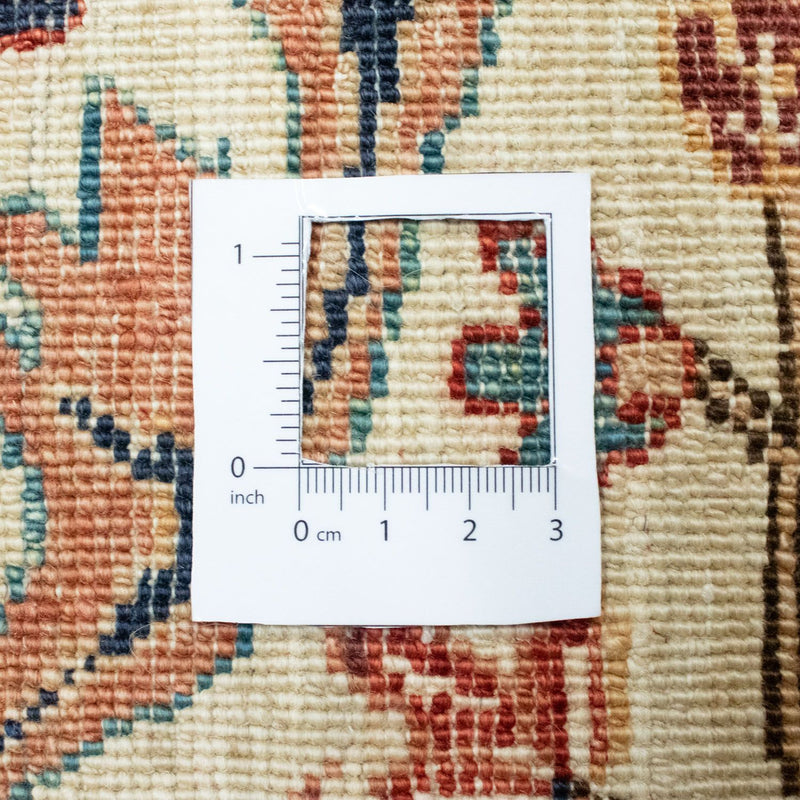 Afghansk matta - 200 x 148 cm - mörkröd