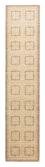 Runner Gabbeh-matta - Loribaft Persian - 345 x 75 cm - beige