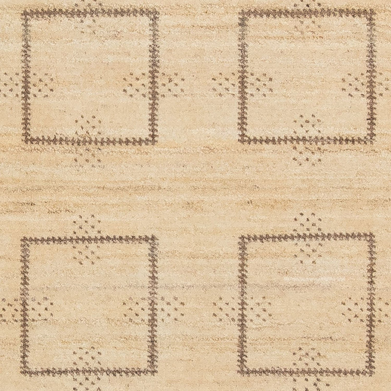 Runner Gabbeh-matta - Loribaft Persian - 345 x 75 cm - beige