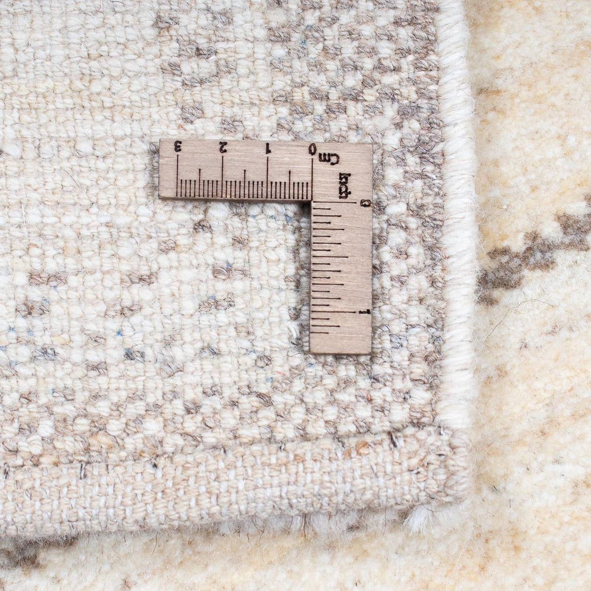 Runner Gabbeh-matta - Loribaft Persian - 345 x 75 cm - beige