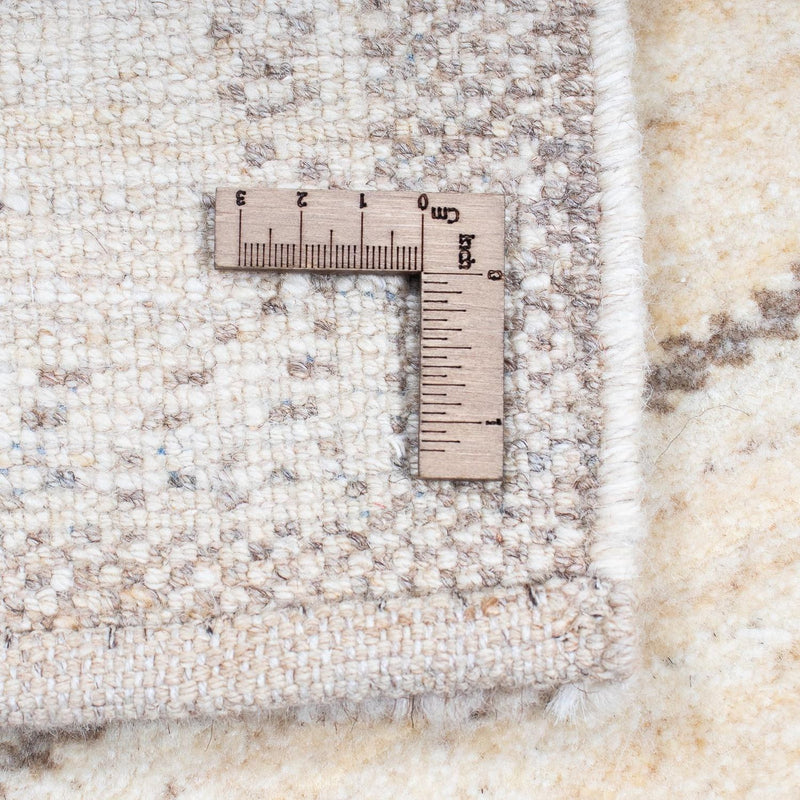 Runner Gabbeh-matta - Loribaft Persian - 345 x 75 cm - beige