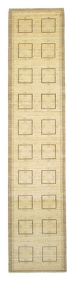 Runner Gabbeh-matta - persisk - 345 x 75 cm - beige
