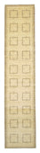 Runner Gabbeh-matta - persisk - 345 x 75 cm - beige