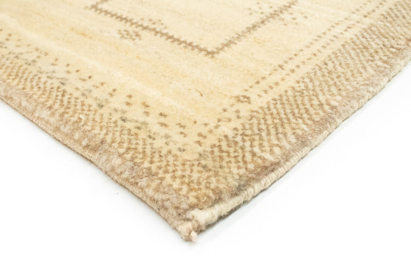 Runner Gabbeh-matta - persisk - 345 x 75 cm - beige