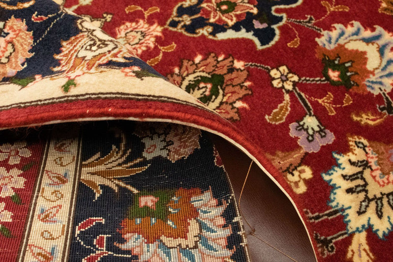 Persisk matta - Tabriz - Royal - 207 x 148 cm - röd
