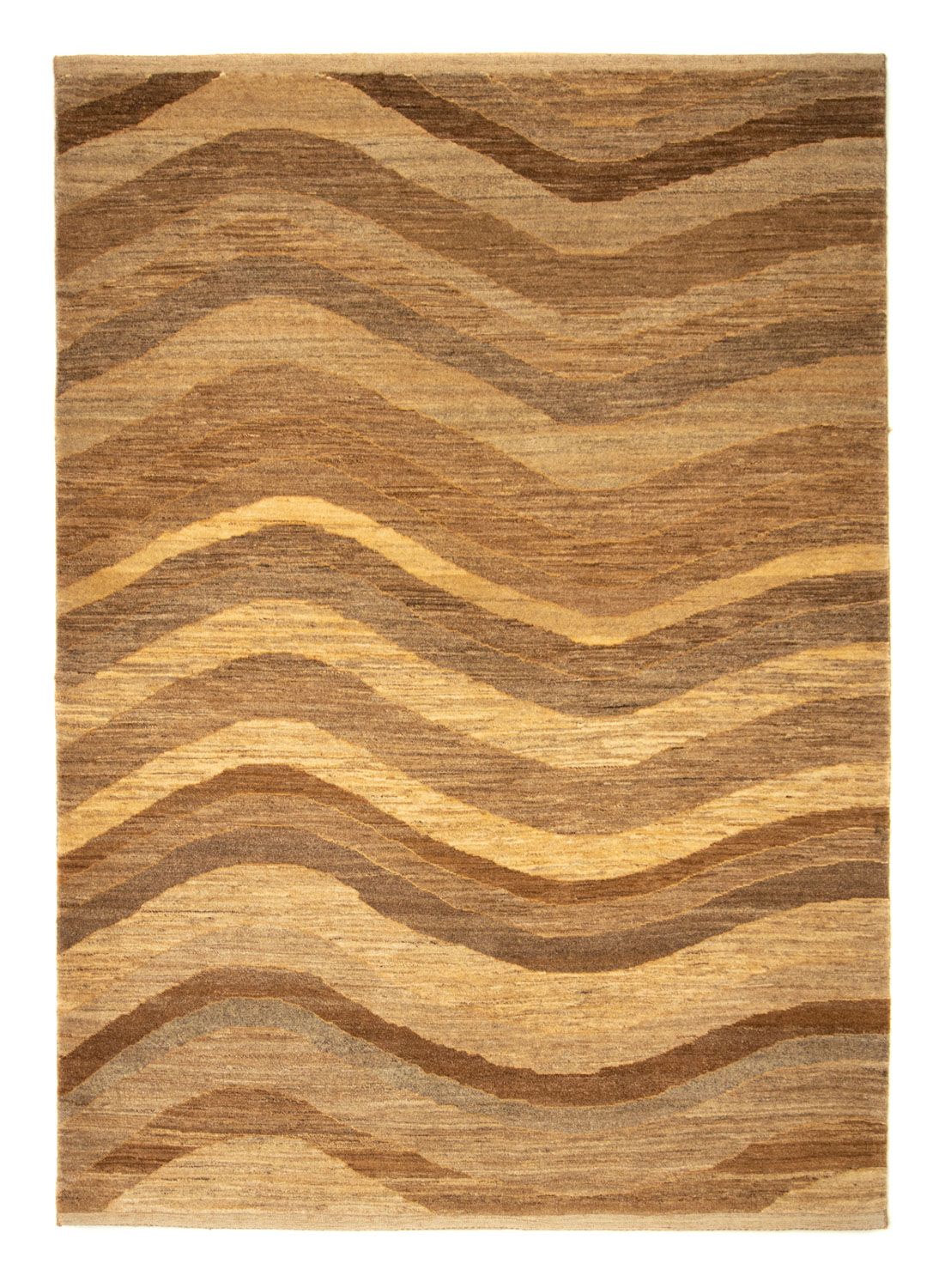 Gabbeh-matta - persisk - 242 x 178 cm - flerfärgad