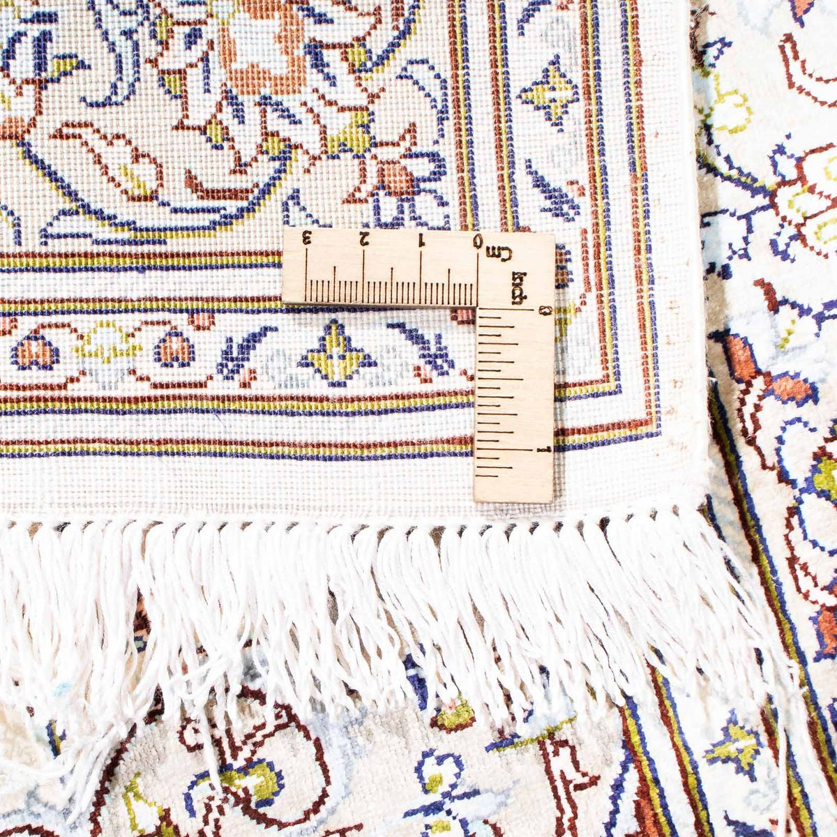 Persisk matta - Ghom - 121 x 80 cm - beige