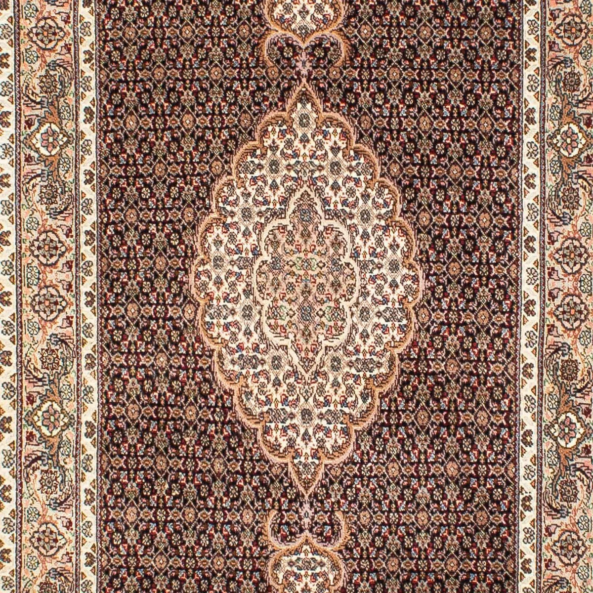 Runner Persisk matta - Tabriz - 302 x 82 cm - mörkblå