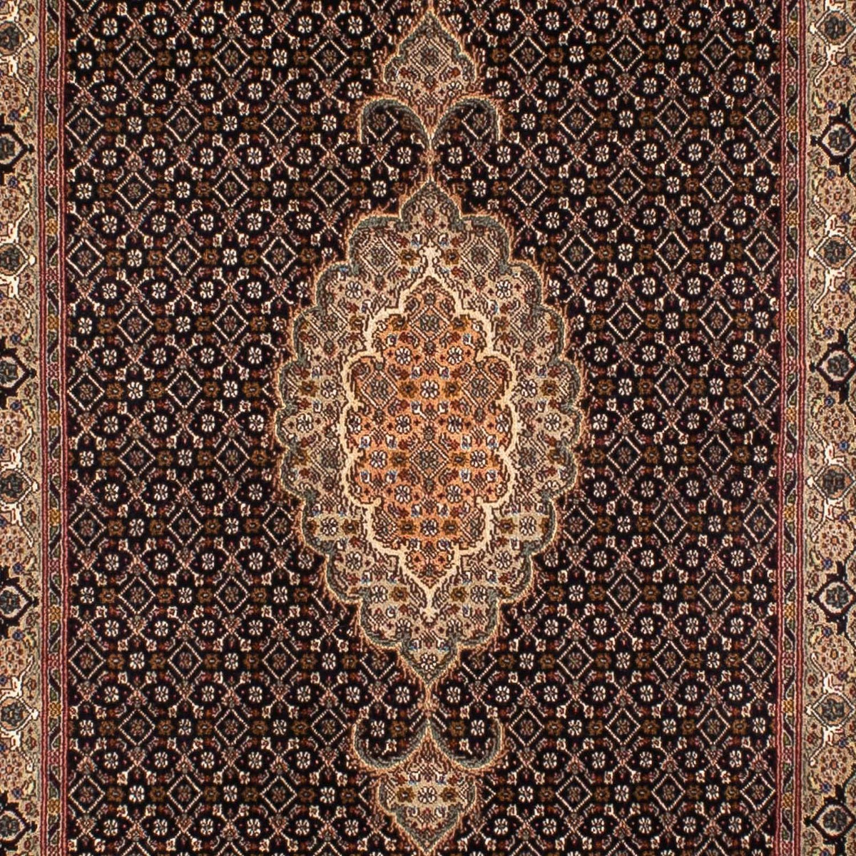 Runner Persisk matta - Tabriz - 295 x 77 cm - mörkblå