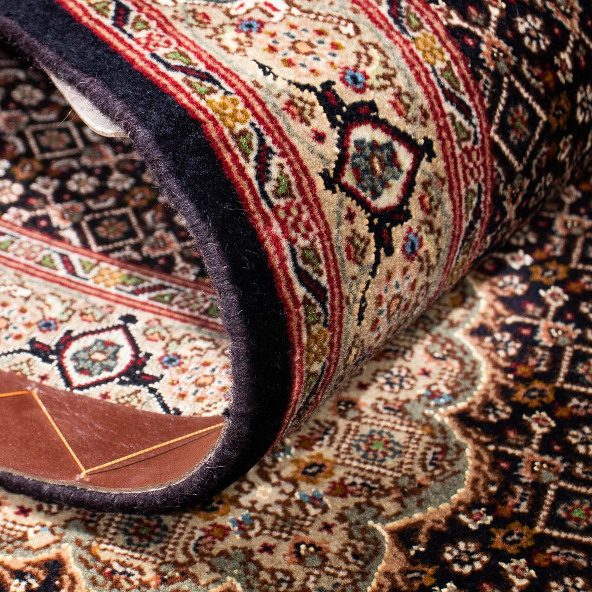 Runner Persisk matta - Tabriz - 295 x 77 cm - mörkblå