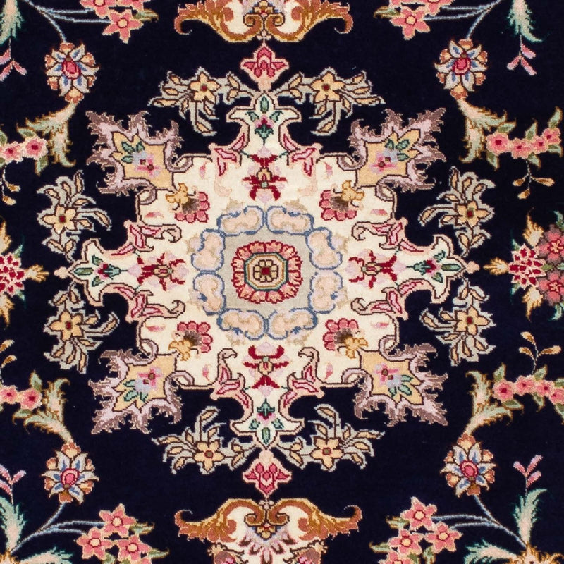 Runner Persisk matta - Tabriz - Royal - 200 x 83 cm - mörkblå