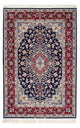 Persisk matta - Isfahan - Premium - 200 x 130 cm - mörkblå
