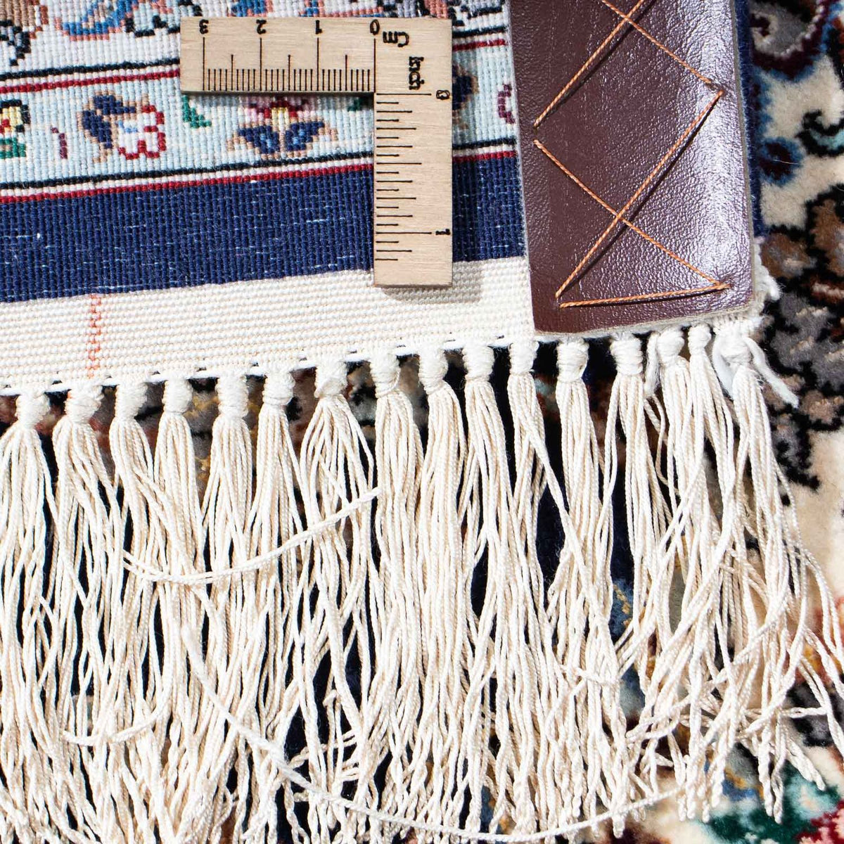 Persisk matta - Isfahan - Premium - 200 x 130 cm - mörkblå