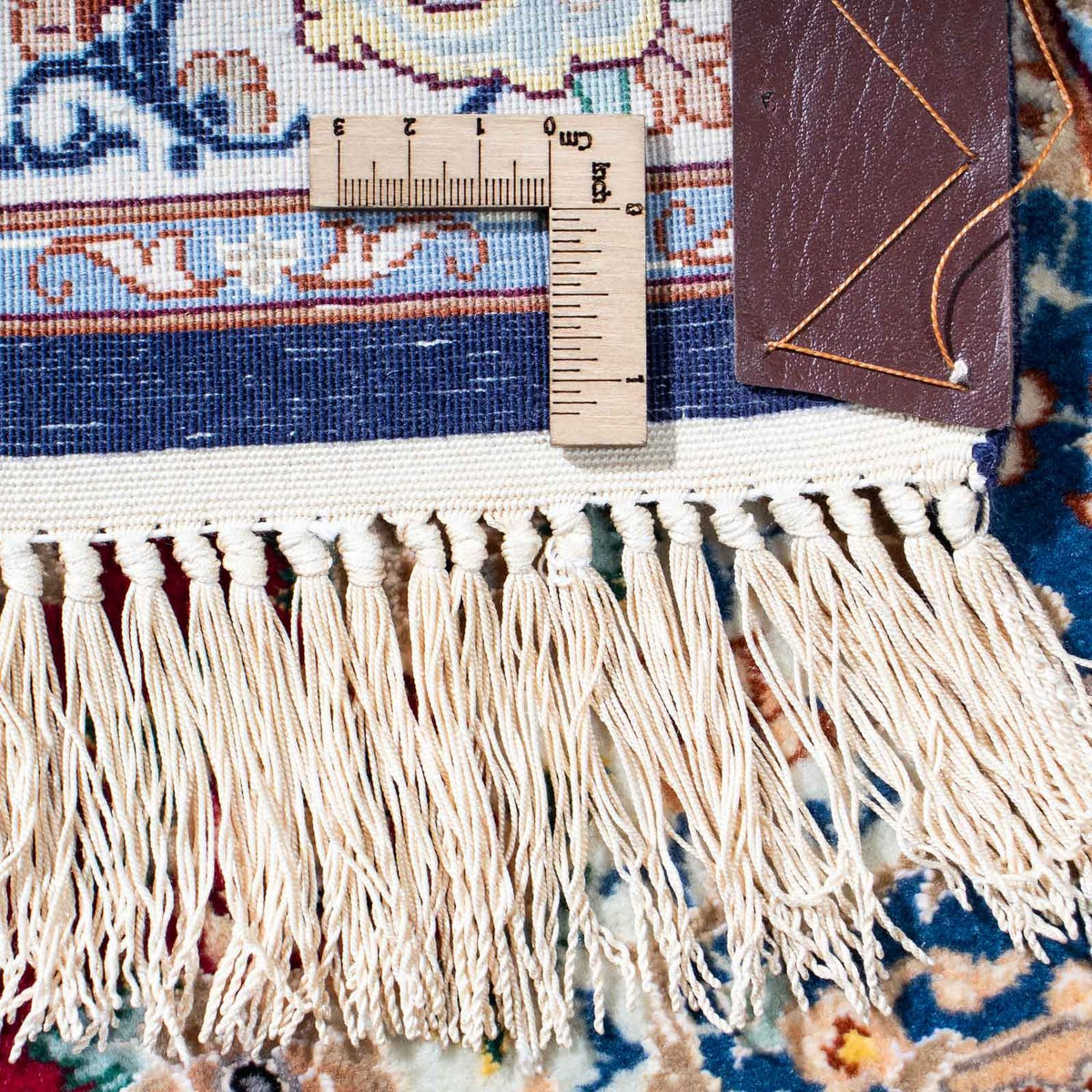 Persisk matta - Isfahan - Premium - 194 x 131 cm - mörkröd