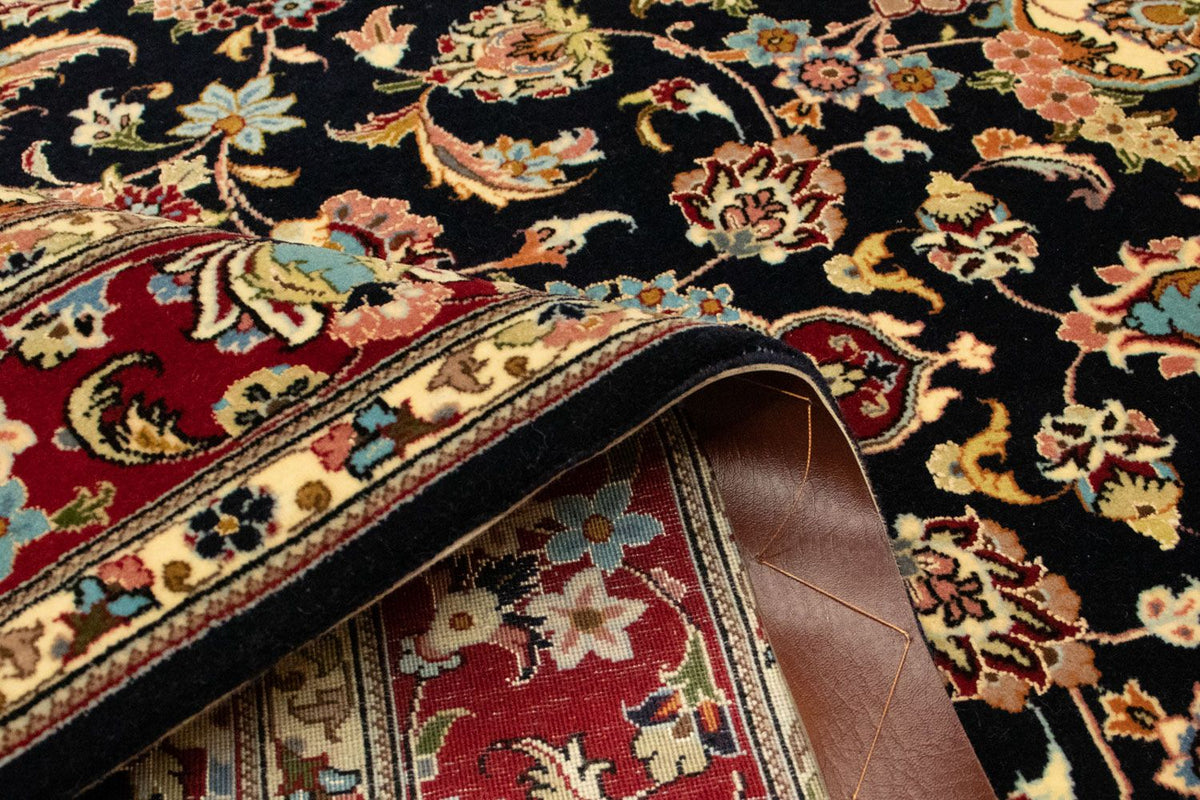 Persisk matta - Ghom - 157 x 105 cm - svart