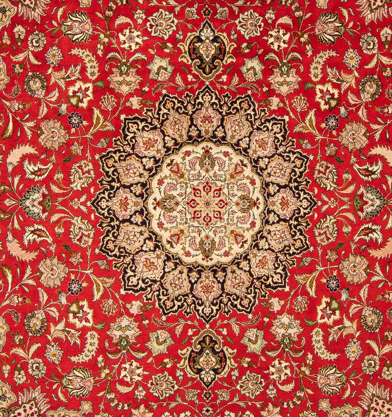 Persisk matta - Tabriz - Royal - 268 x 204 cm - röd