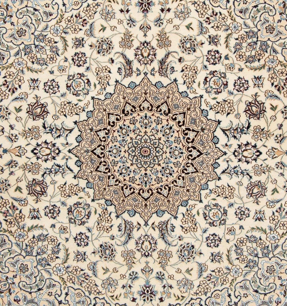 Persisk matta - Nain - Royal kvadrat  - 202 x 201 cm - beige