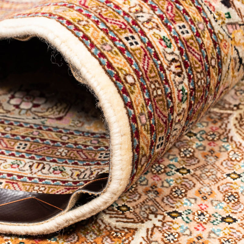 Persisk matta - Tabriz - 392 x 302 cm - ljusbrun