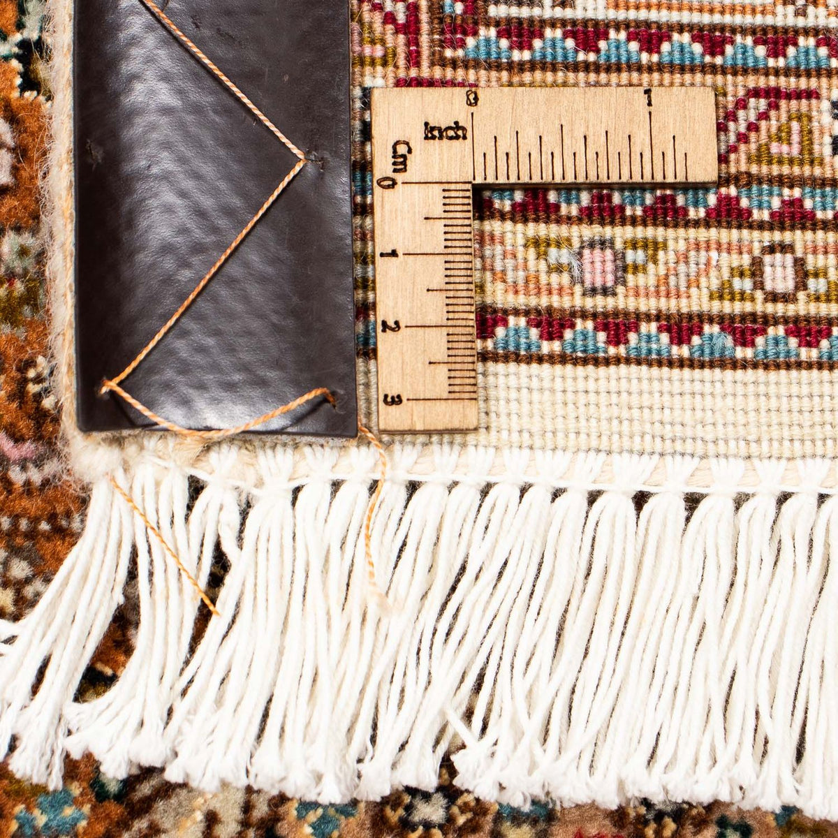 Persisk matta - Tabriz - 392 x 302 cm - ljusbrun