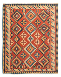 Kelim Carpet - orientalisk matta - 238 x 200 cm - flerfärgad