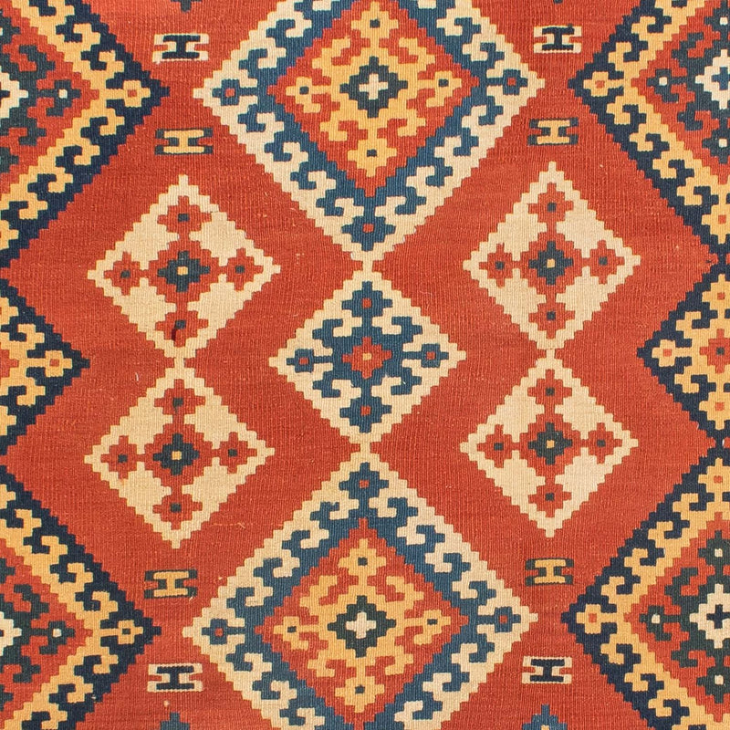 Kelim Carpet - orientalisk matta - 238 x 200 cm - flerfärgad