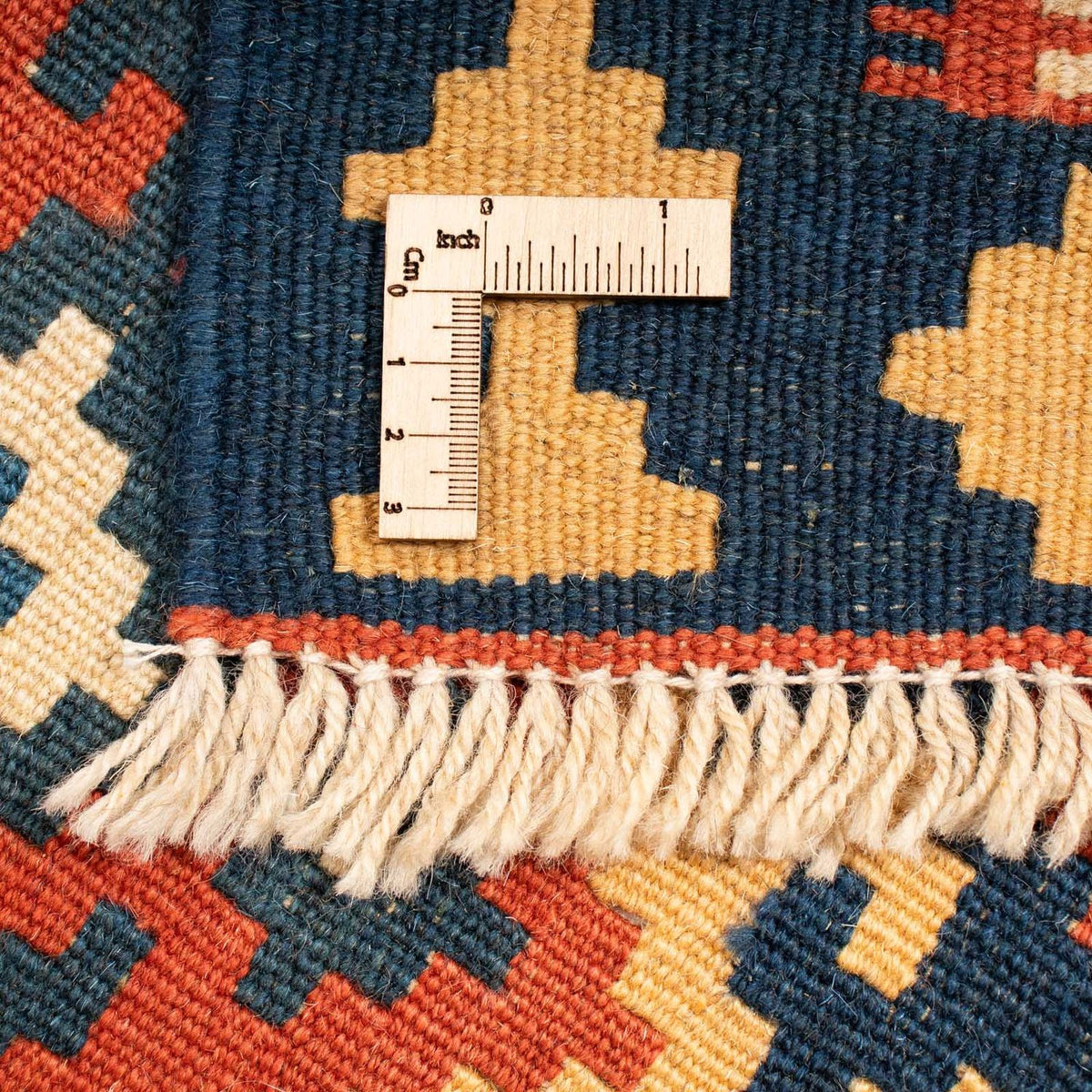 Kelim Carpet - orientalisk matta - 238 x 200 cm - flerfärgad