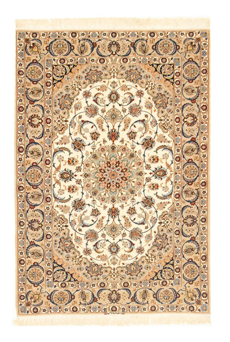 Persisk matta - Isfahan - Premium - 163 x 111 cm - beige
