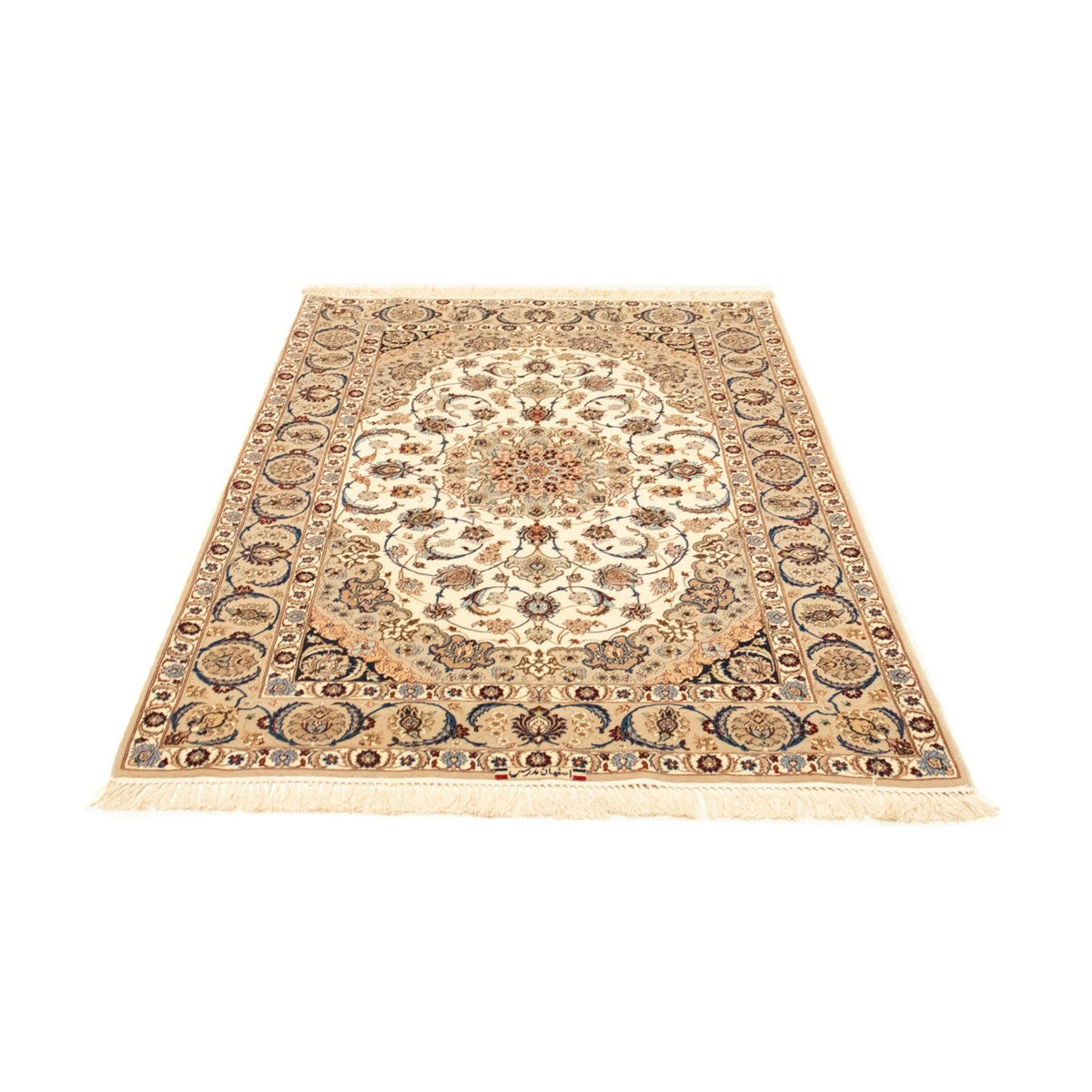 Persisk matta - Isfahan - Premium - 163 x 111 cm - beige