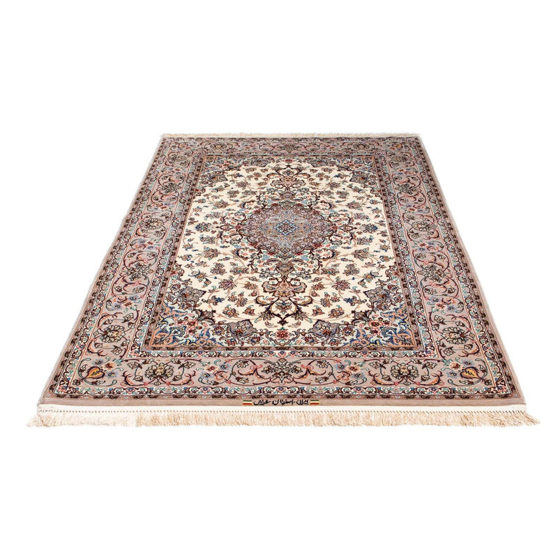 Persisk matta - Isfahan - Premium - 201 x 130 cm - beige