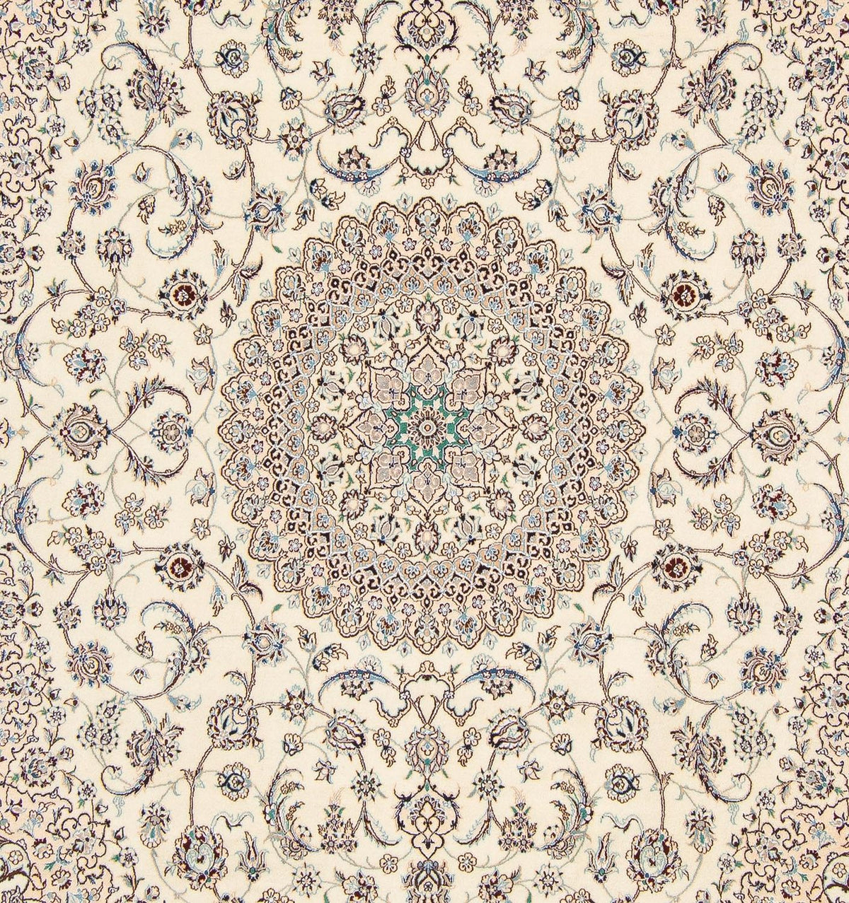 Persisk matta - Nain - Premium - 262 x 209 cm - beige