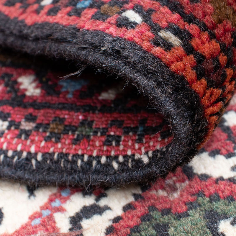 Persisk matta - Nomadic - 106 x 64 cm - mörkröd