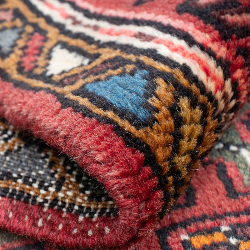 Persisk matta - Nomadic - 105 x 60 cm - mörkröd