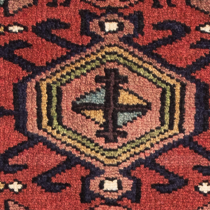 Persisk matta - Nomadic - 105 x 65 cm - mörkröd