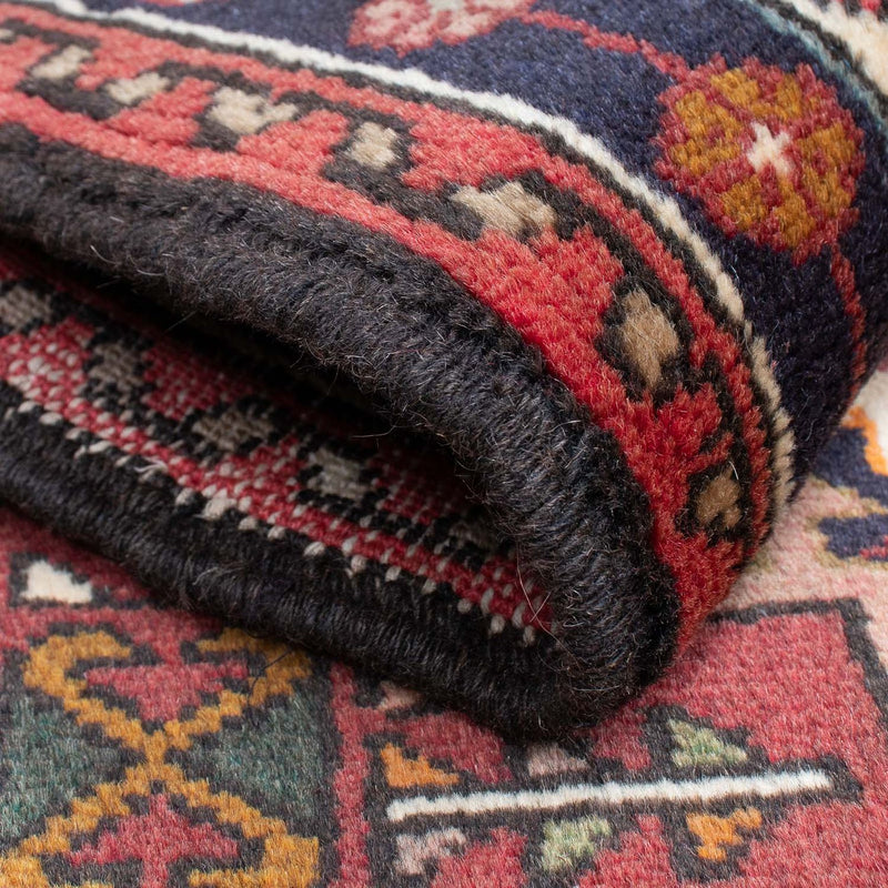 Persisk matta - Nomadic - 105 x 75 cm - mörkröd