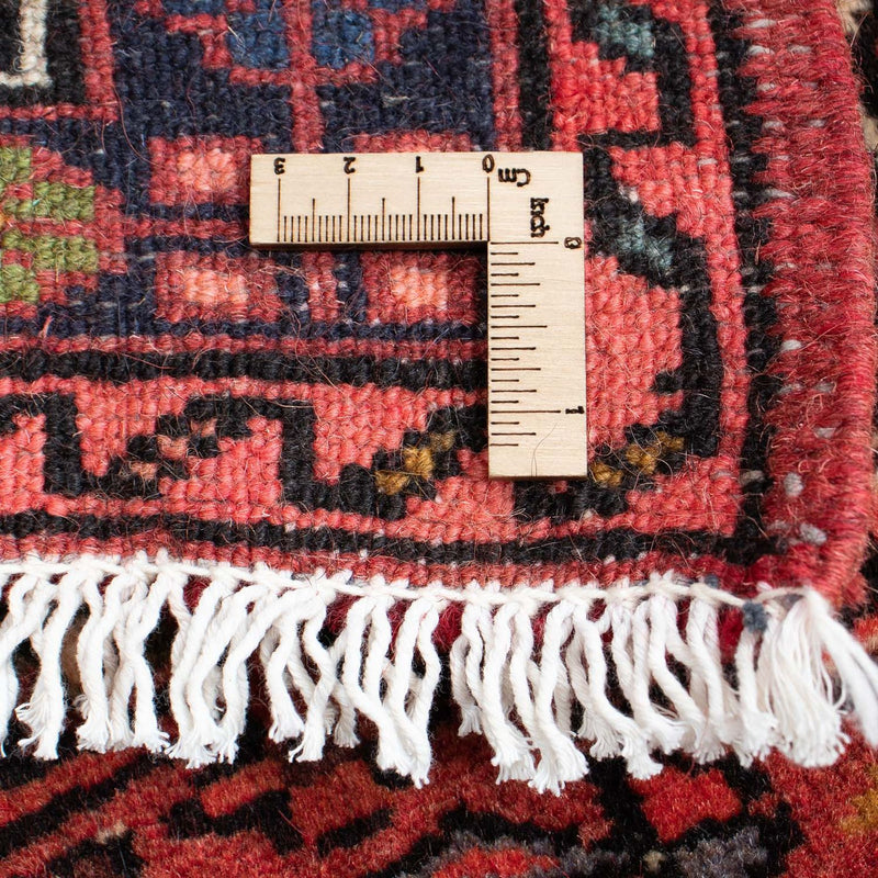 Persisk matta - Nomadic - 110 x 77 cm - mörkröd