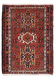 Persisk matta - Nomadic - 98 x 70 cm - mörkröd