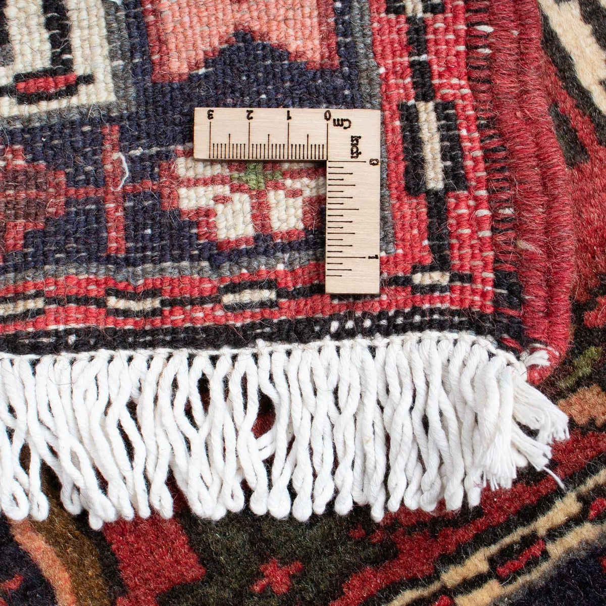 Persisk matta - Nomadic - 110 x 72 cm - mörkröd