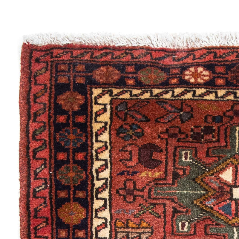 Persisk matta - Nomadic - 115 x 75 cm - mörkröd