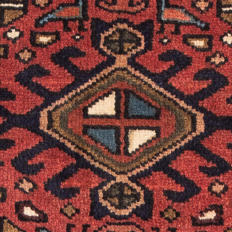 Persisk matta - Nomadic - 100 x 67 cm - mörkröd